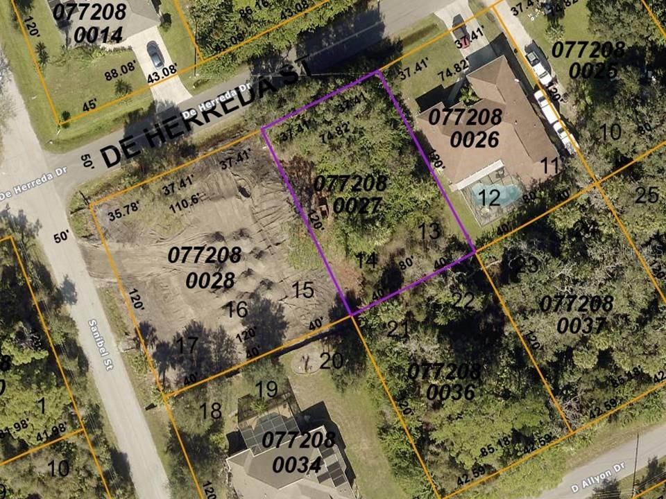 LOTS 13 & 14 De Herreda Dr., North Port, FL 34287