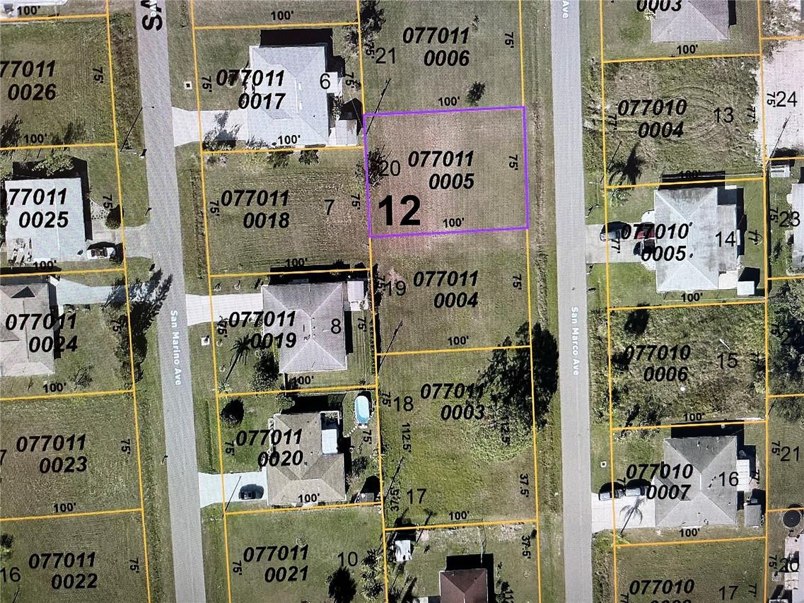 LOT 20 San Marco Ave., North Port, FL 34287