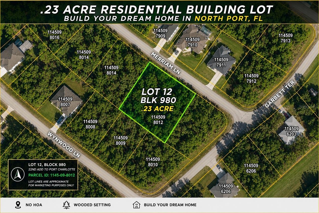 Lot 12 Merriam Ln., North Port, FL 34288