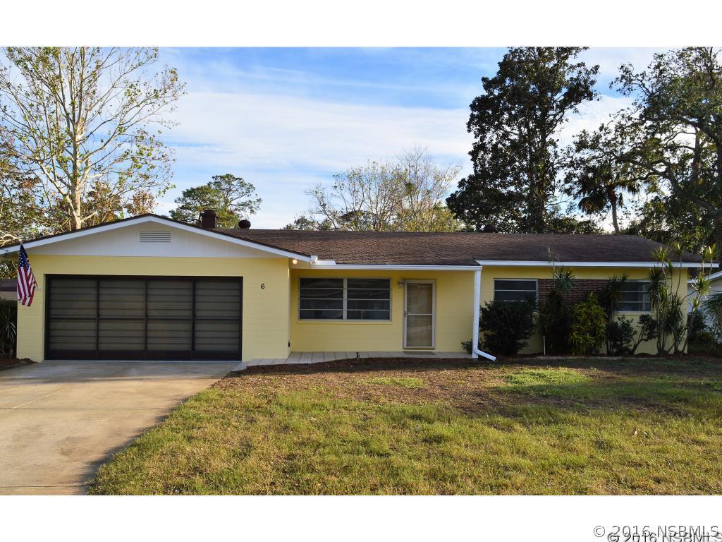 6 Swan Ave., New Smyrna Beach, FL 32168