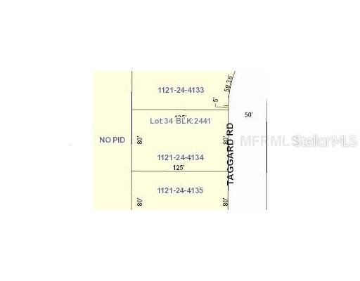 W Taggard Rd., North Port, FL 34288
