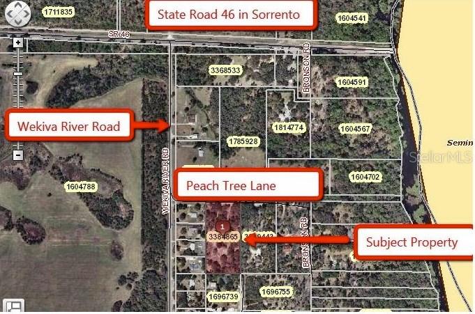 Lot #5 Peachtree Ln., Sorrento, FL 32776