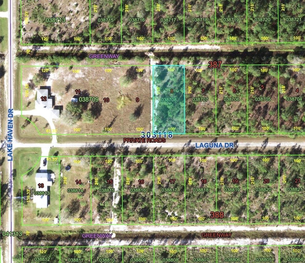 Laguna Dr., Indian Lake Estates, FL 33855