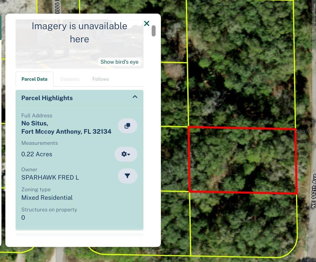 No Situs, Fort Mc Coy, FL 32134