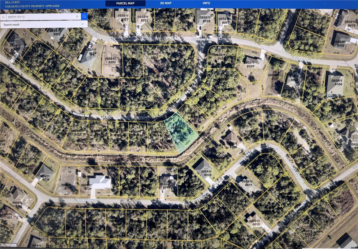 Apricola Rd., North Port, FL 34286