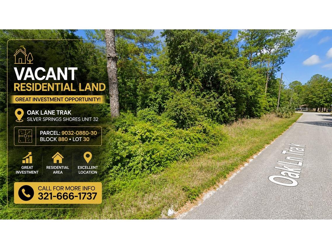 TBD Oak Lane Track, Ocala, FL 34472