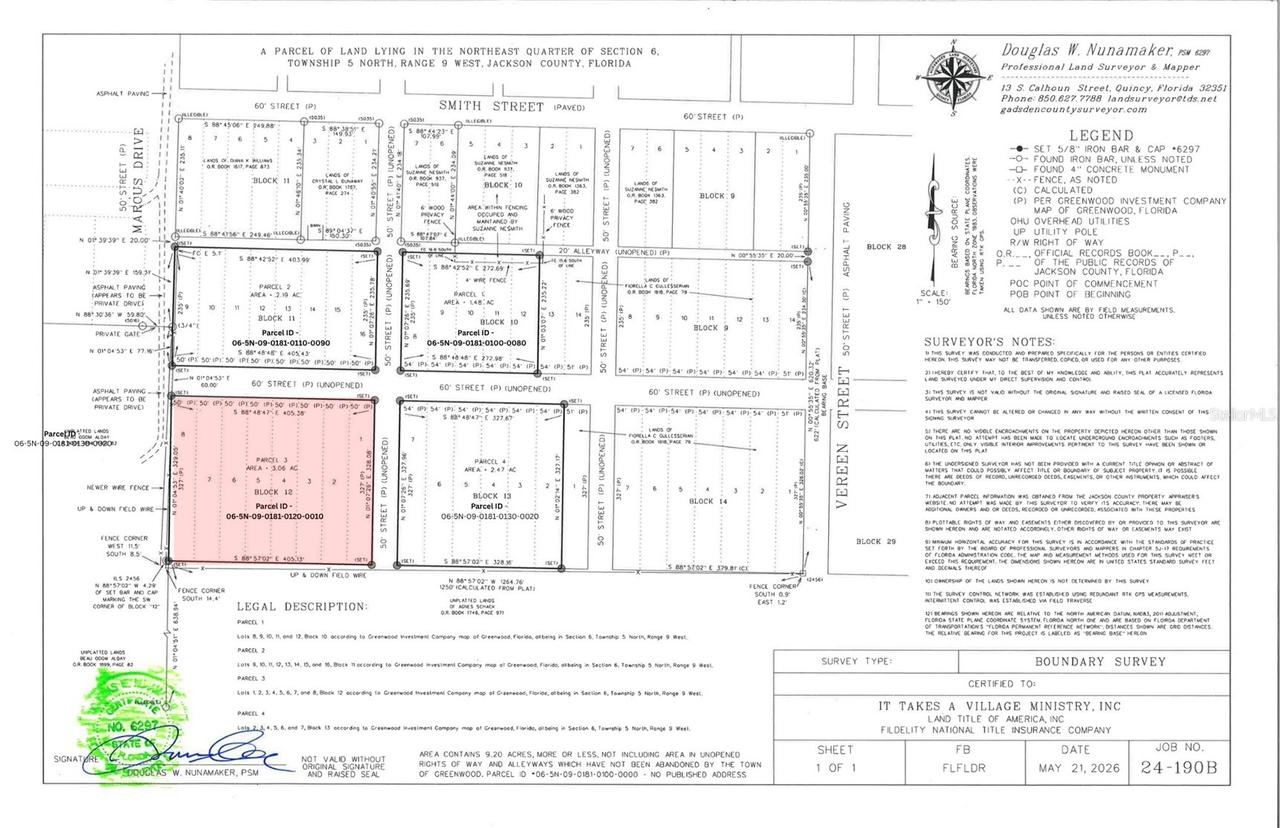 Marcus Dr., Greenwood, FL 32443