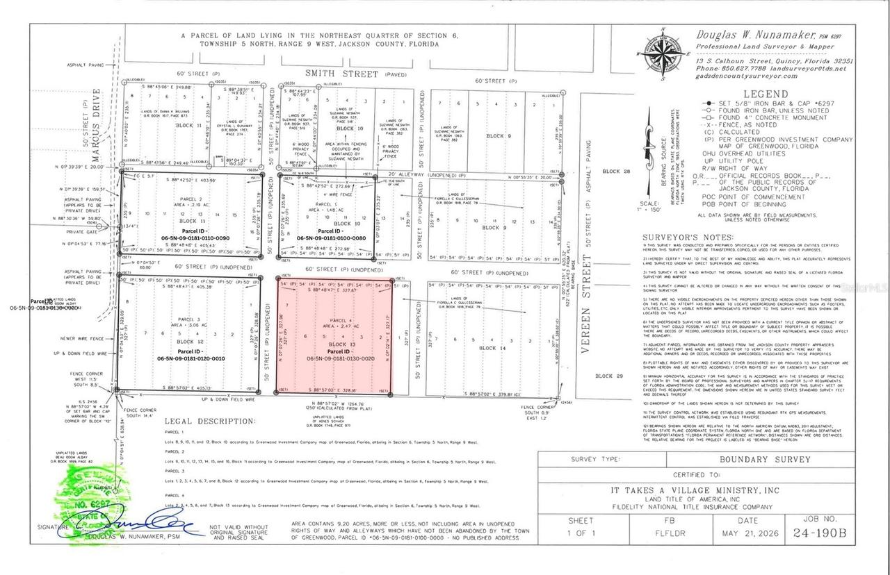 Marcus Dr., Greenwood, FL 32443