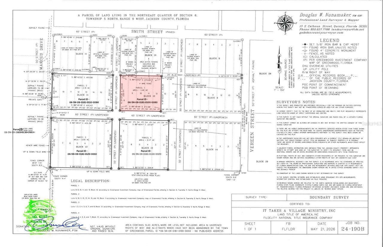Marcus Dr., Greenwood, FL 32443