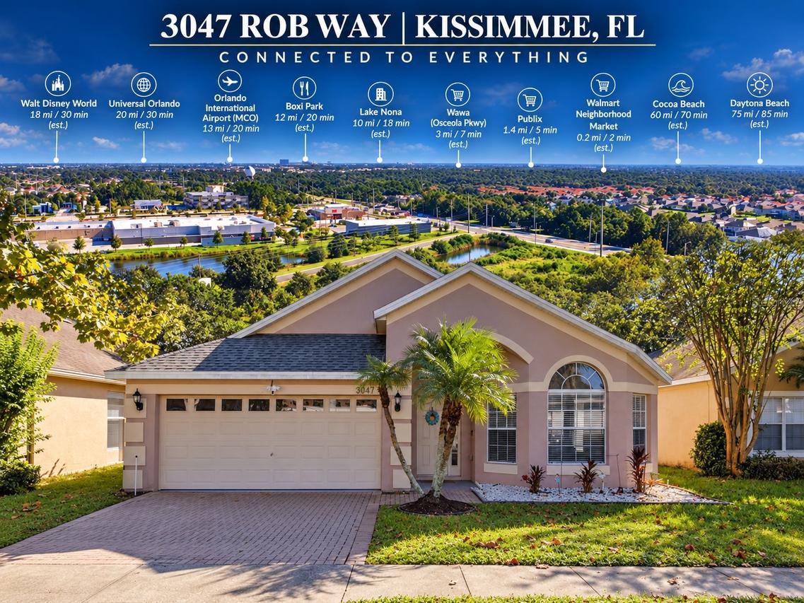3047 Rob Way, Kissimmee, FL 34743