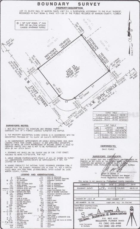 SW 171st St., Ocala, FL 34473