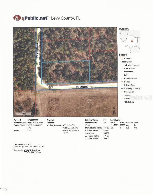 Lot 6 NE 120th Ave., Williston, FL 32696