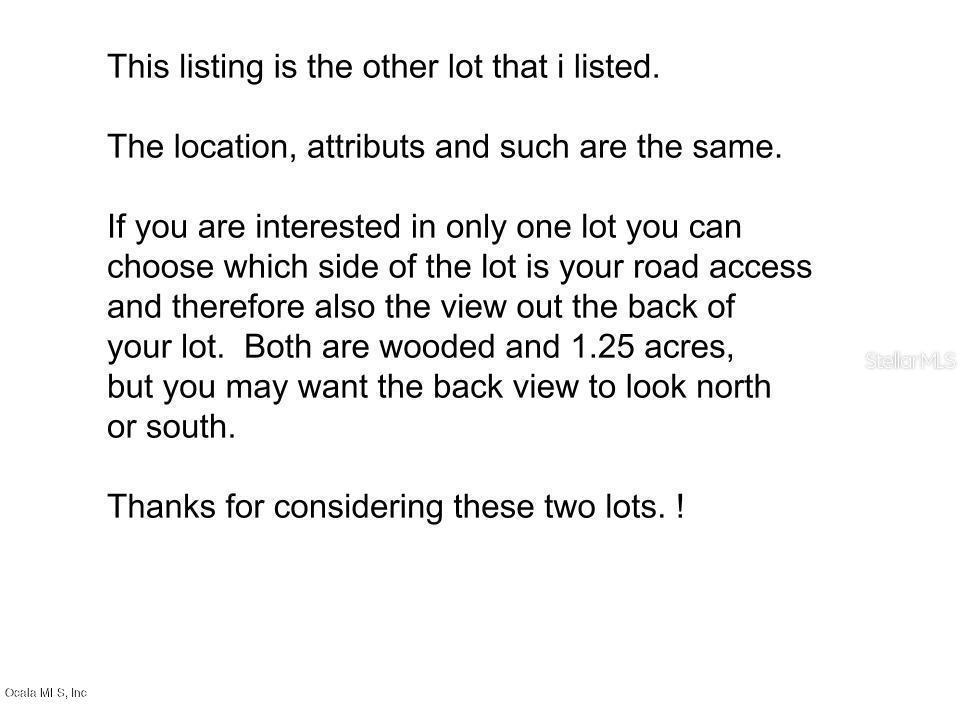 SE 6 Ln., Williston, FL 32696