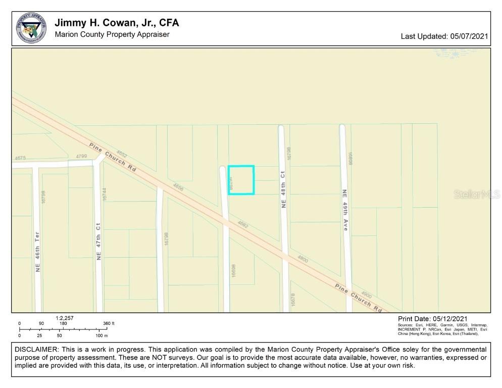 NE 48th Ave., Citra, FL 32113