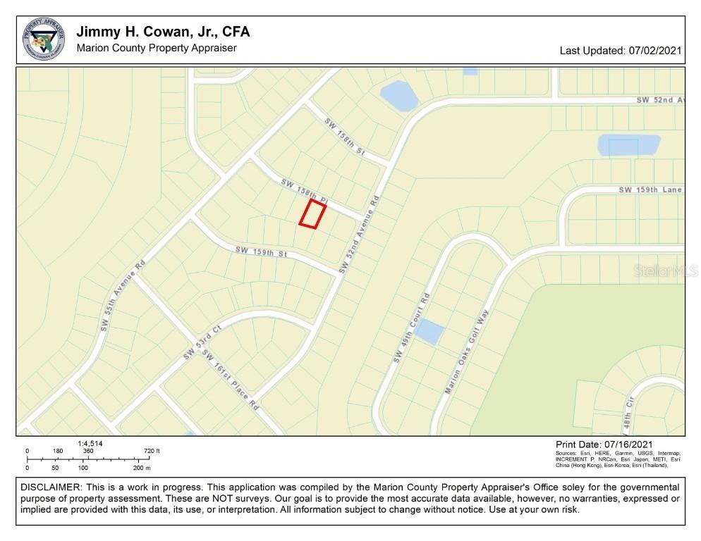 SW 158th Pl., Ocala, FL 34473