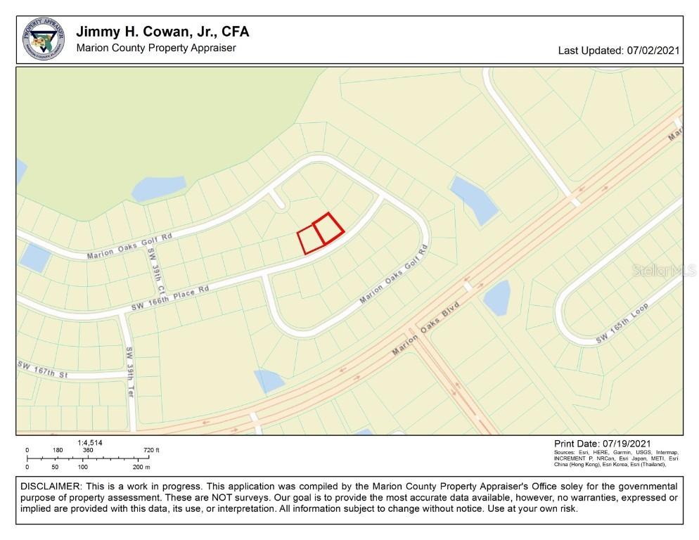 SW 166th Place Rd., Ocala, FL 34473
