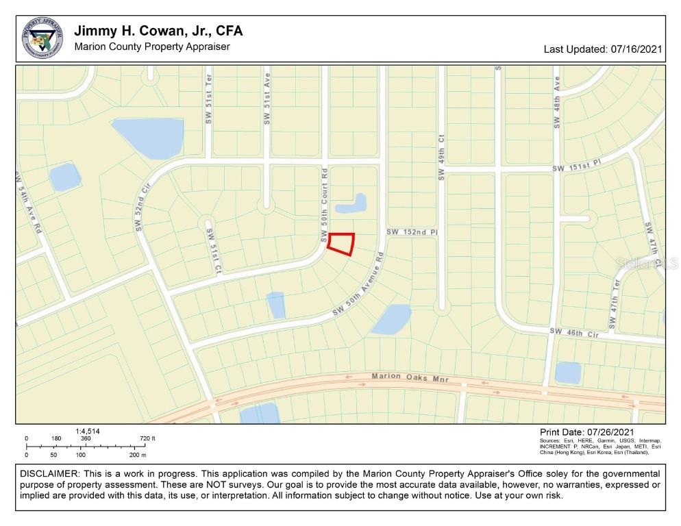 SW 50th Ct Rd, Ocala, FL 34473