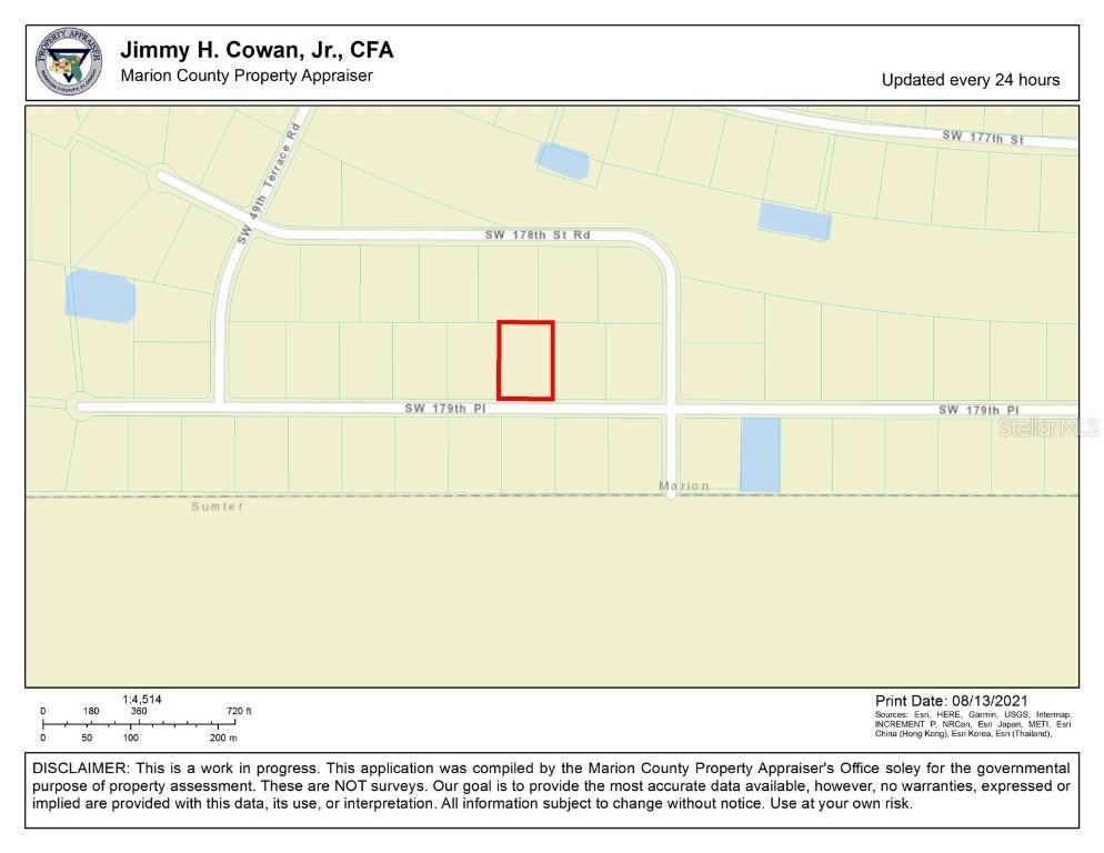 SW 179th Pl., Ocala, FL 34473
