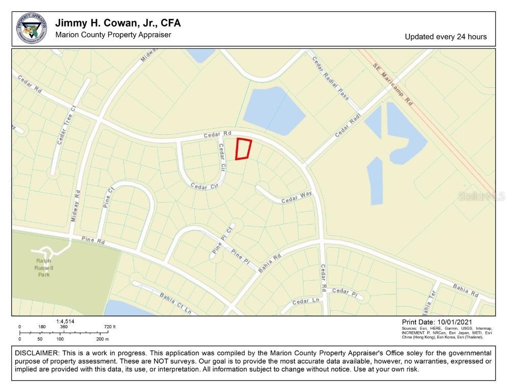 Cedar Rd., Ocala, FL 34472