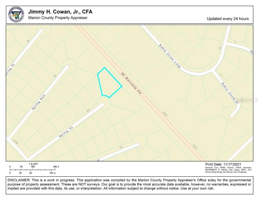 Spring Tr., Ocala, FL 34472