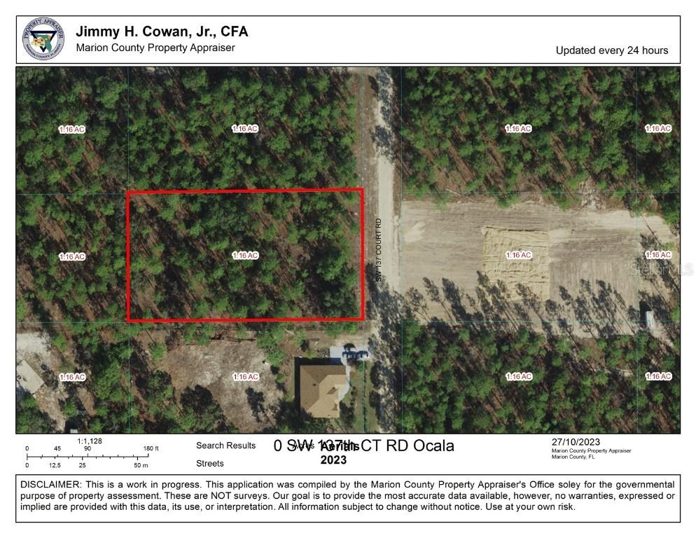 SW 137 Ct Rd., Ocala, FL 34481