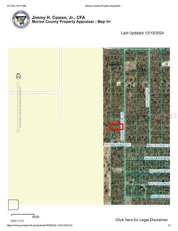 Lot 25 NW Ridgewood Rd., Dunnellon, FL 34431