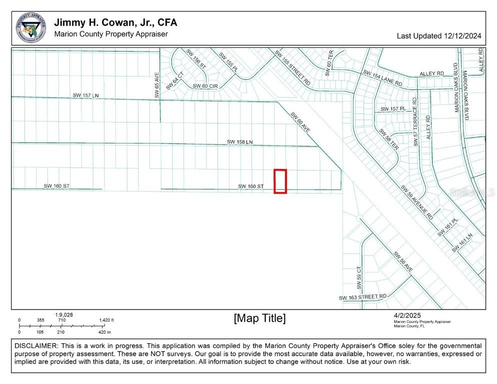 SW 160th St., Dunnellon, FL 34432
