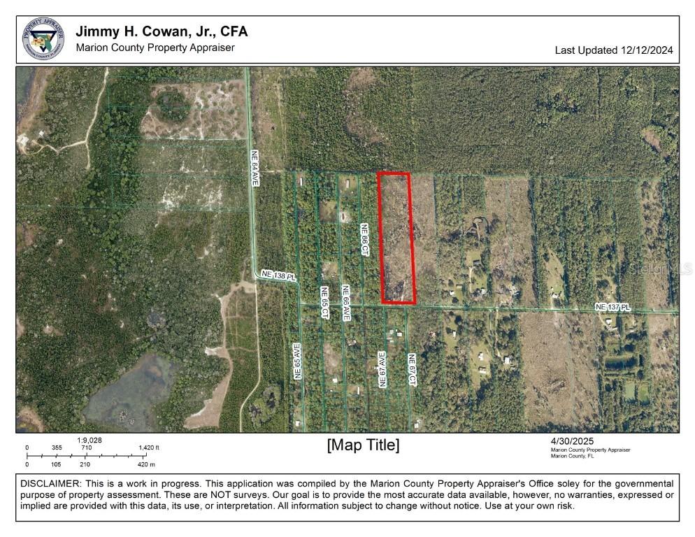 NE 137th Pl., Citra, FL 32113
