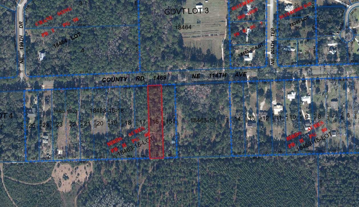 Lot 16 NE 114th Ave., Waldo, FL 32694