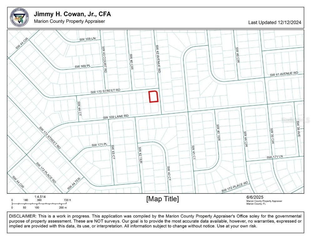 SW 170th Street Rd., Ocala, FL 34473
