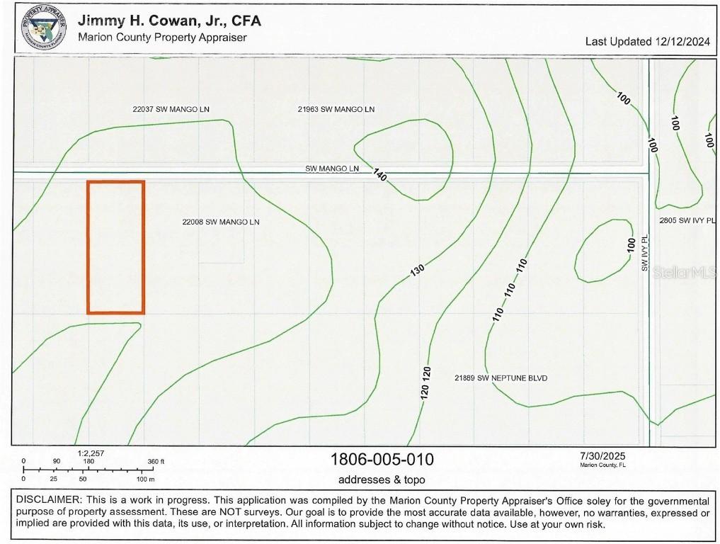 Lot 10 SW Mango Ln., Dunnellon, FL 34431