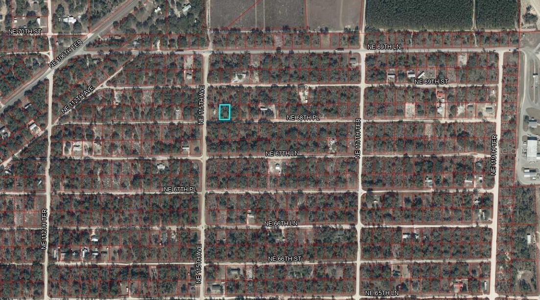 TBD NE 68th Pl., Bronson, FL 32621