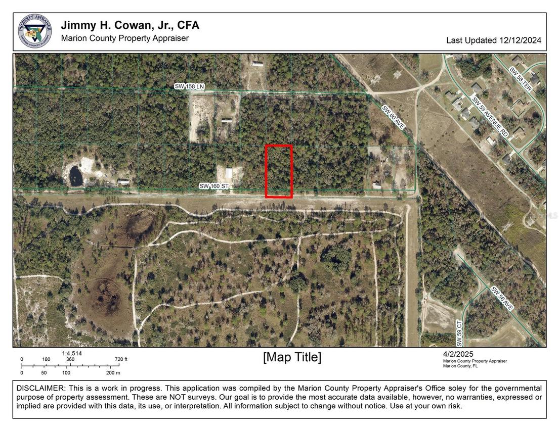 SW 160th St., Dunnellon, FL 34432