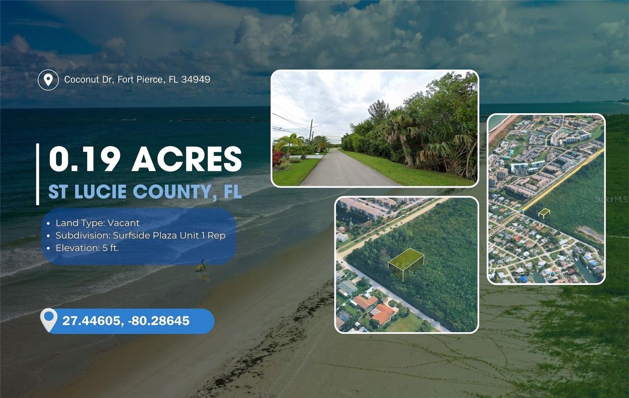 Lot 12 Coconut Dr., Fort Pierce, FL 34949