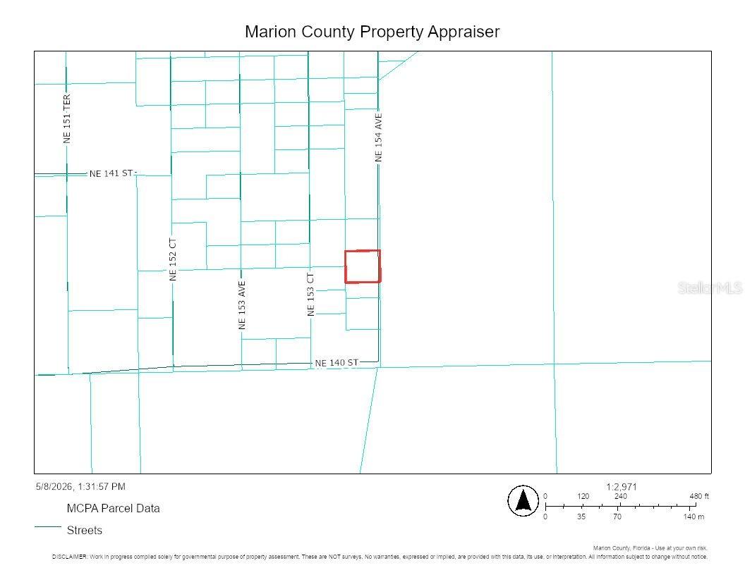NE 154th Ave., Fort Mc Coy, FL 32134