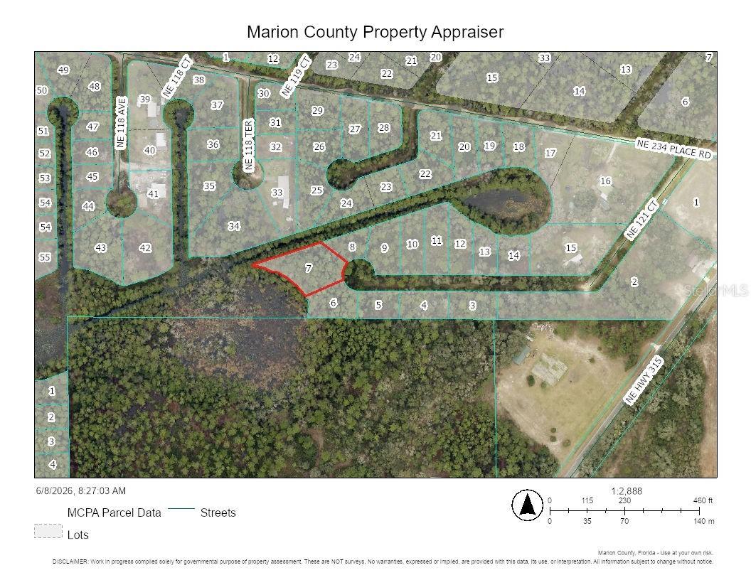 TBD Ne 121st Ct., Fort Mc Coy, FL 32134