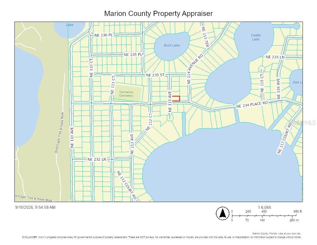 NE 113th Ave., Fort Mc Coy, FL 32134