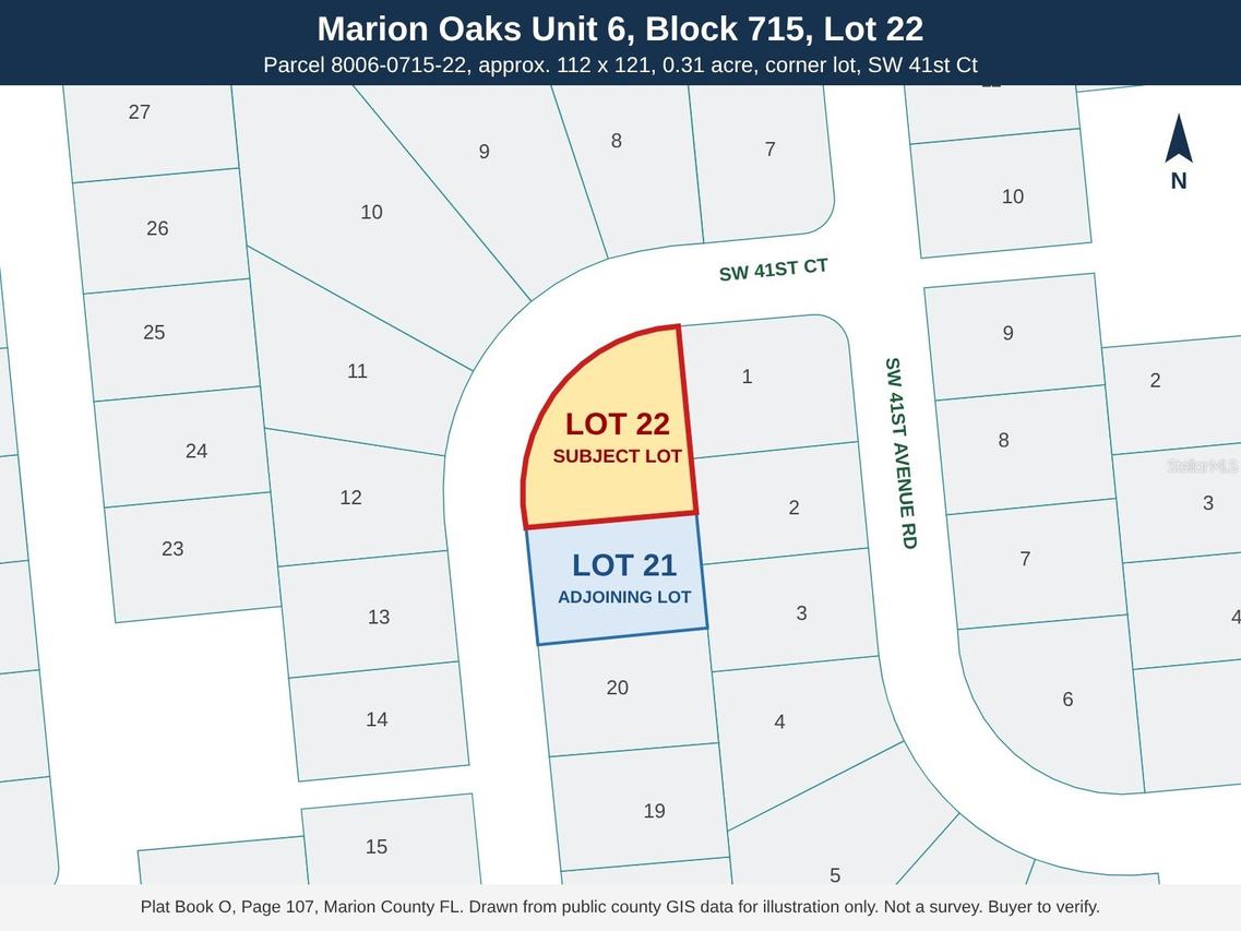 LOT 22 SW 41st Ct., Ocala, FL 34473