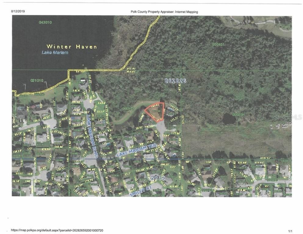 Lake Miriam Ter., Winter Haven, FL 33884