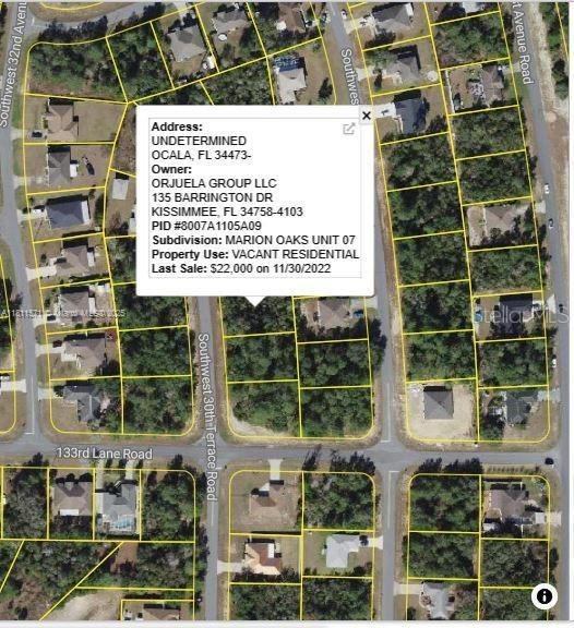 Sec 11 Twp 17 Rge 21 Plat, Ocala, FL 34473