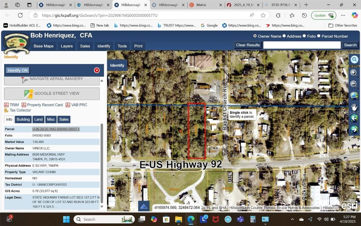 9736 E 92 Hwy., Tampa, FL 33610