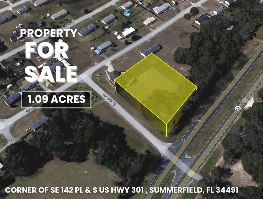 Corner SE 142nd Place & S Us Hwy-301, Summerfield, FL 34491