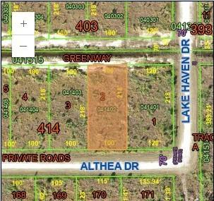 Althea Dr., Indian Lake Estates, FL 33855