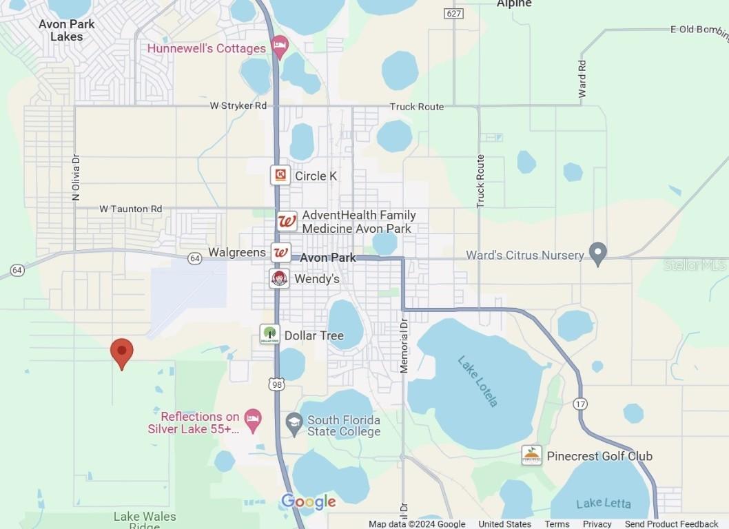 1264 S Mccoy Rd., Avon Park, FL 33825