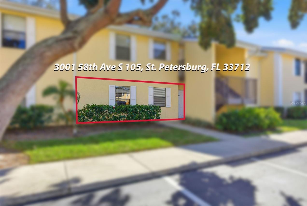 3001 58th Ave. #105, St Petersburg, FL 33712