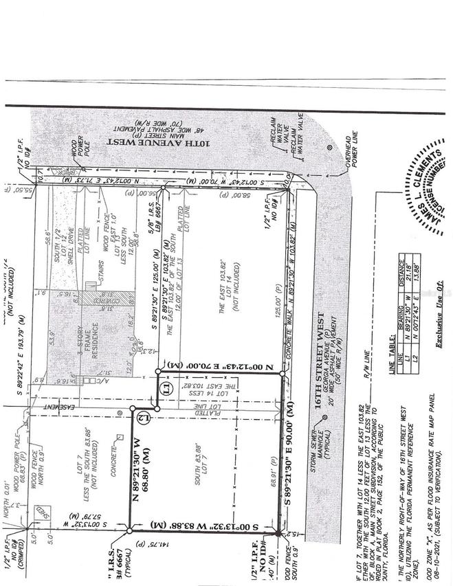 Lot 14 10th Ave., Palmetto, FL 34221