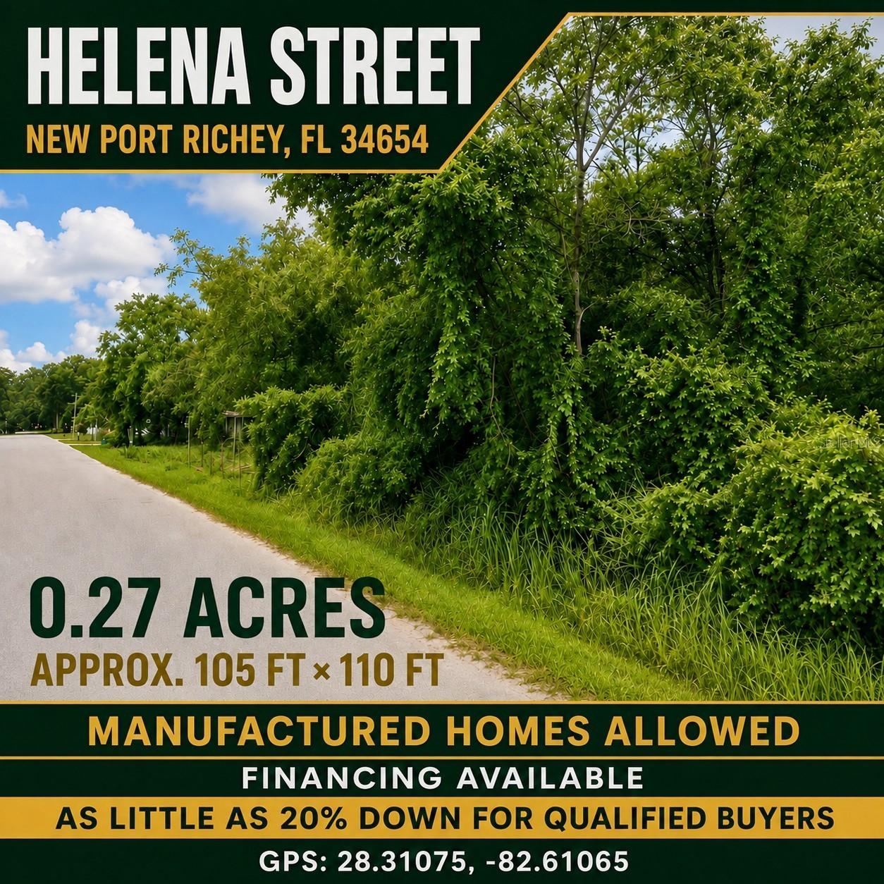 Helena St., New Port Richey, FL 34654