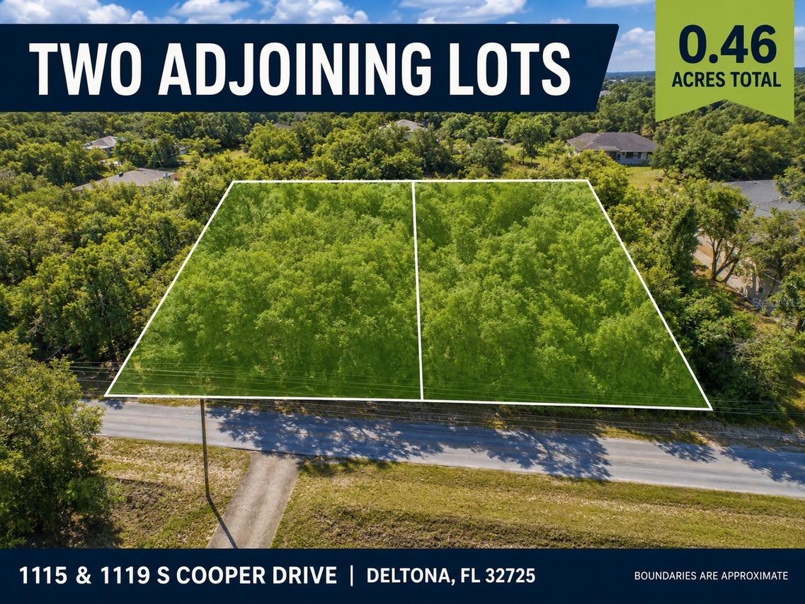 1115 & 1119 S Cooper Dr., Deltona, FL 32725