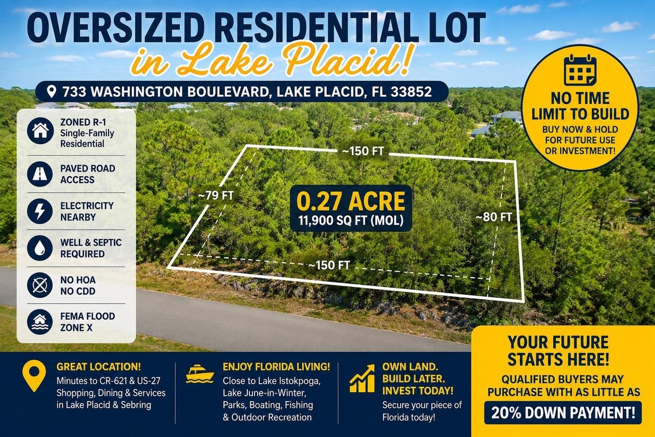 733 Washington Blvd., Lake Placid, FL 33852