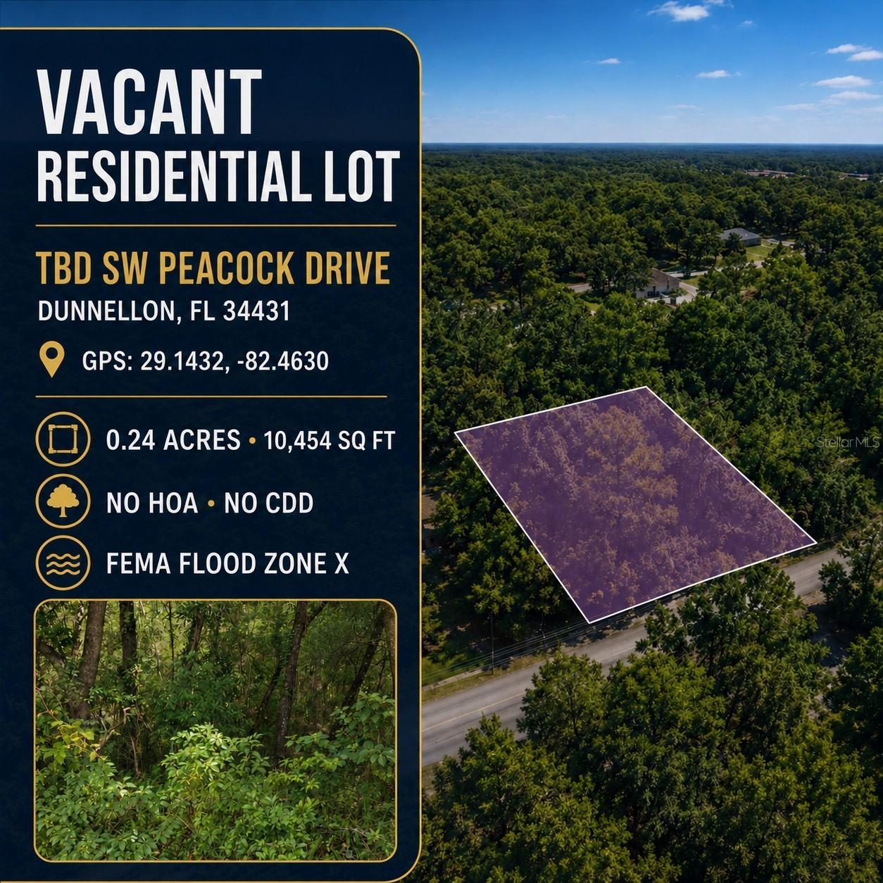 SW Peacock Dr., Dunnellon, FL 34431